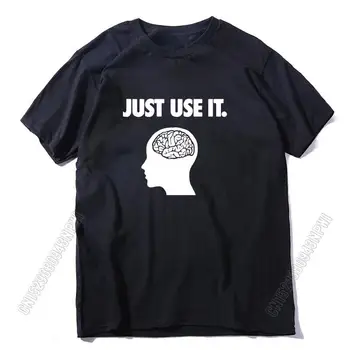 100% Kokvilnas, Grafiskais Dizains Vīriešu T Krekls Gadījuma Tikai To Izmantot Smieklīgi Apkalpes Kakla Tshirt Zaudēt Vīriešu T-Krekls Topi Tee Krekli