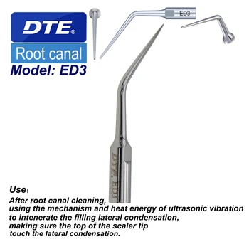 Dzenis DTE Zobu Ultraskaņas Scaler Sakņu Kanālu Endodontiskās Padomus ED3 Intenerate Uzpildes Kondensācijas Fit NSK SATELEC