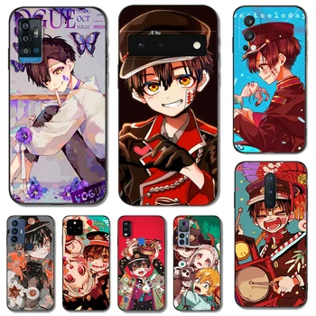 Melns Tpu Case For oneplus 8 pro 8t 9 9R Nord 2 ce N10 N100 N200 4G 5G Anime Tualetes Ārzemēm, Hanako-kun