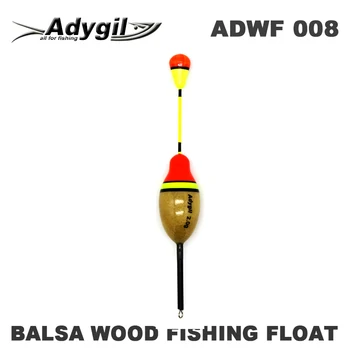 Adygil Balsa Koka Zvejas Peldēt ADWF 008 135mm, kas nodrošina līdzvērtīgu peldspēju 2g 6pcs/daudz