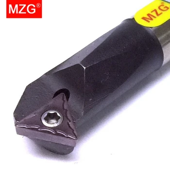 MZG H08K STWCR09 Karbīda Ieliktņiem 8mm HSS Iekšējā Triecienizturīgs Toolholder CNC Virpas un Virpošanas ātrgriezējtērauda Pagrieziena Garlaicīgi Rīks