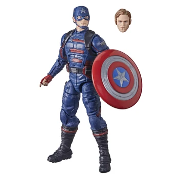 6 collu Marvel Leģendas Džona F. Walker Captain America Zaudēt Rīcības Attēls Rotaļlietu #ML-21