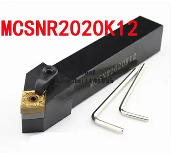 MCSNR2020K12 CNC Virpošanas Instrumentu Turētāja Ārējais Pagrieziena Rīks Metāla Virpu, Griešanas Rīki MCSNR/L tips