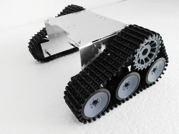 JAUNAS ROT-4 metāla robots tvertne šasijas platformas DIY komplektu cawler par arduino