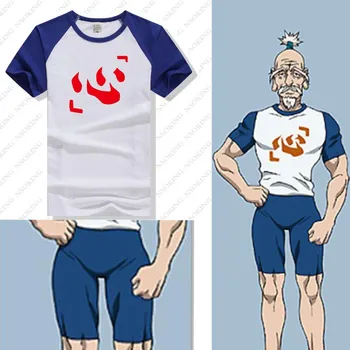 Vīriešu, Sieviešu T-Krekls Japāna Jauns Anime Isaac Netero Cosplay Kostīmu Custome made