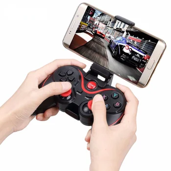 Smart Tālrunis Spēle Bezvadu Kursorsviru Kontrolieri Bluetooth saderīgu Android Gamepad Spēļu Tālvadības pults, lai tālrunis PC TV Kastē