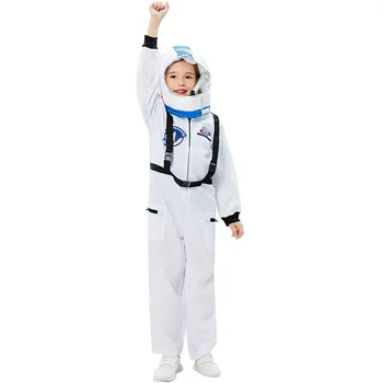 Bērni Puse Spēli Astronautu Tērpi Halloween Karnevāla Tērpi Cosplay Pilnībā Kleita Ēnu Bērniem Kosmosa Raķešu Uzvalks