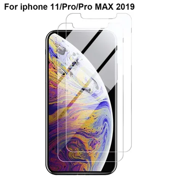 Rūdīta Stikla iPhone 11 Pro Max 2019 Aizsardzības Ekrāna Aizsargs Aizsargs Filmu iPhone 11Pro Maks.