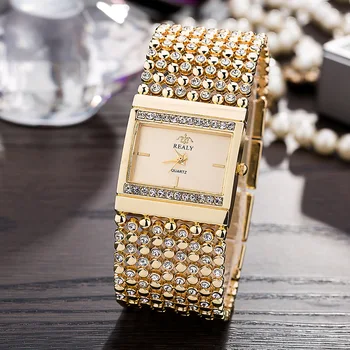 Sieviešu Pulksteņi Top Zīmola Luksusa Zelta Dimanta Dāmas Aproce Skatīties Modes Kvarca rokas Pulkstenis Dāvana Sieviešu Pulkstenis Reloj Mujer