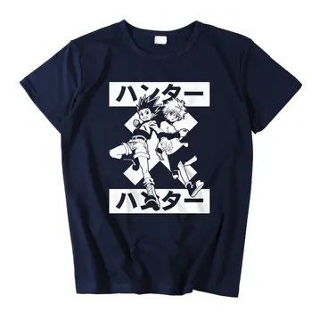 Anime Killua Zoldyck Cosplay T Krekls GON FREECSS Cosplay T-Kreklu apdruka Vīriešu Sieviešu Studentu Kokvilnas Topi Jauns Īsām Piedurknēm Tees
