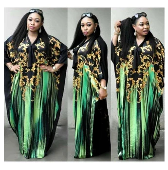 Jauns Stils Klasisks Dizains Āfrikas Sieviešu Apģērbu Dashiki Drukāt Modes Stiept Brīvs Gara Kleita Bezmaksas Izmērs
