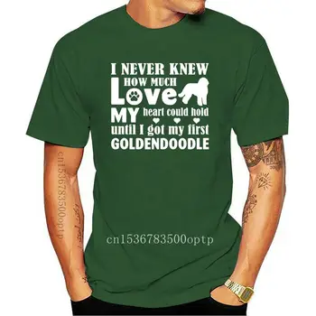 Goldendoodle Beisbola t krekls Custom 100% kokvilnas S-XXXL Tendence Dāvanu Autentisks Vasaras Stila Apģērbs, krekls