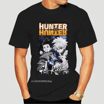 Hunter X Hunter Gon Killua Licencētu Pieaugušo T-Krekls Punk Topi 3874A