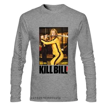 Vīriešu Apģērbu Pacsun Mens Kill Bill Vol 1 Ii Balts Filmu Crewneck Tee T-Kreklu, Mazo Atdzist Tees
