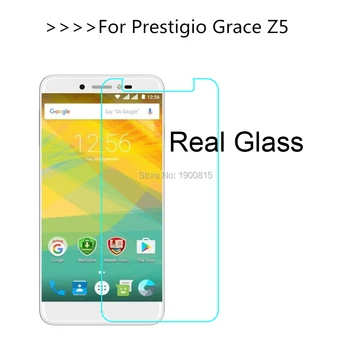 Grace Z5 Rūdīta Stikla Ekrāna Aizsargs, 9H Priekšā, ar Aizsargājošu Plēvi, Lai Prestigio Žēlastību Z5 PSP5530 DUO 5.3