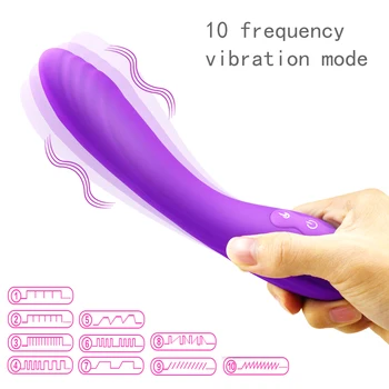 Apkures Vibrators Av Wand Massager 10 Režīmi Ūdensizturīgs, Mīksts Vibrators, Dildo G Spot Klitora Stimulators Pieaugušo Seksa Rotaļlietas Sieviete