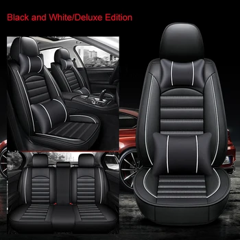 Custom 5 sēdvietas automašīnas sēdekļa vāks Lincoln visi modeļi Navigator MKC MKS MKT MKX MKZ auto dizains auto piederumi