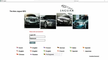 2018 Elektronisko Detaļu Katalogs, Auto Jaguar EPK