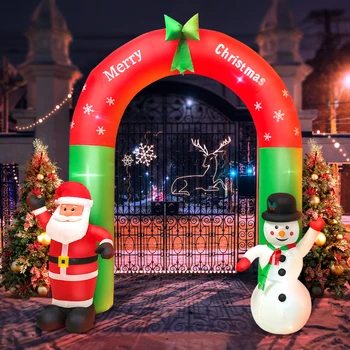 Ziemassvētku Rotājumi 2023 Santa Claus Mājas Āra Ziemassvētku Piparkūkas Cilvēks Dekoru Pagalmā Dārza Jaunajā Gadā Grupa Prop ar LED Gaismas