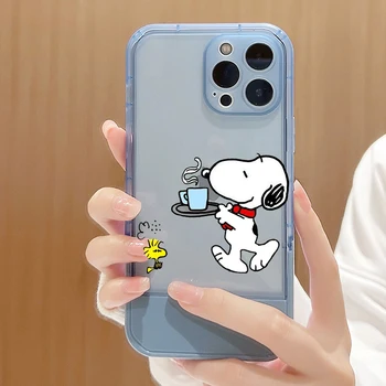 2022 Anime Snoopy Telefonu Gadījumā Kawaii Aizsardzības Vāciņš Iphone 14 13 12 11 Pro Max Xr 6 7 8 Plus Pilnu Objektīva Aizmugurējais Vāciņš, Dāvanas, Rotaļlietas